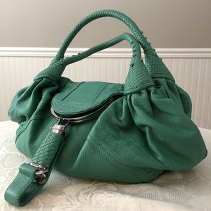 Turquoise handbag, Designer-Inspired